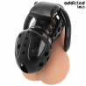ADDICTED TOYS LOCKED - ANGEKETTETER HOHLPENISKÄFIG 10,5 CM