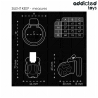 ADDICTED TOYS LOCKED - SILENT KEEP PENISKÄFIG 7,5 CM