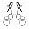 KINK - 3 O-RING NIPPELKLEMMEN 6 CM