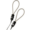 ELECTRASTIM - ELECTRALOOPS E-STIM VERSTELLBARE PENISRINGE AUS METALL