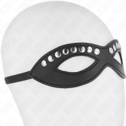 KINK - AUGENMASKE MIT MININIETEN MODELL 1 20,5 x 5,5 CM