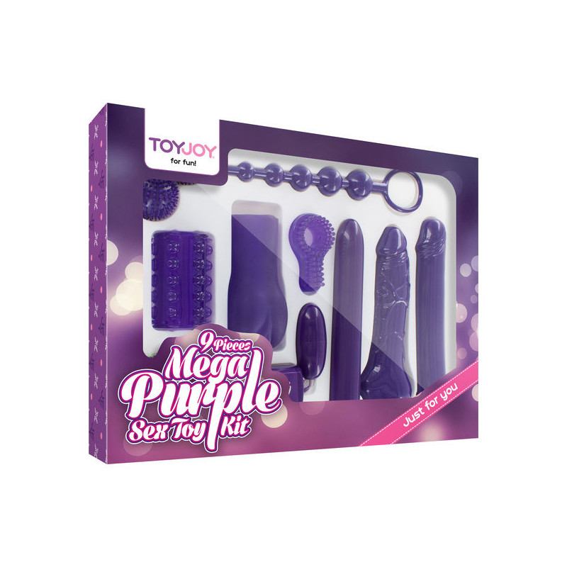 TOYJOY - NUR FÜR DICH MEGA LILA SEXSPIELZEUG-KIT