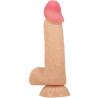 PRETTY LOVE - SLIDING SKIN SERIES REALISTISCHER DILDO MIT GLEITENDEM HAUT-SAUGNAP 20,6 CM