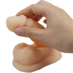 PRETTY LOVE - WILDON ULTRA REALISTISCHER UND ELASTISCHER DILDO 10 CM NATUR
