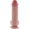 GET REAL - DELUXE REALISTIC PENIS WITH TESTICLES EXTRA THICK 28 CM