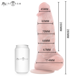 MR INTENSE - EXTRABIG SPENCER SILIKONDILDO 28 CM -Ø- 7,3 CM
