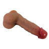 PRETTY LOVE - DUVALL REALISTISCHER DILDO MIT SAUGNAPF 19,3 CM -Ø- 4,5 CM