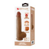 PRETTY LOVE - ORTON REALISTISCHER DILDO MIT SAUGNAPF 23,5 CM -Ø- 4,9 CM