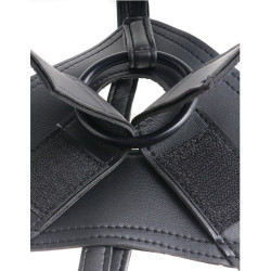 KING COCK - HARNESS MIT REALISTISCHEM PENIS 17,8 CM