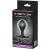 PRETTY LOVE - AUFBLASBARER ANALSTECKER SCHWARZ
