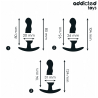 ADDICTED TOYS - 3ER-SET ANALPLUG MODELL 1