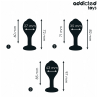 ADDICTED TOYS - 3ER-SET ANALPLUG MIT JUWEL