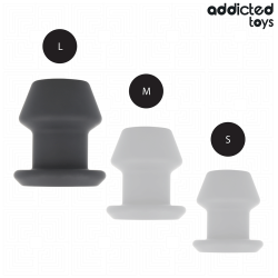 ADDICTED TOYS - EXTREM HOHL ANAL PLUG GRÖSSE L 10,4 CM