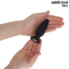 ADDICTED TOYS - ANAL PLUG MIT JUWEL GRÖSSE M 10,4 CM