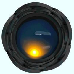 PRETTY LOVE - TARION ANAL PLUG MIT LED LICHT SCHWARZ 12,5 CM