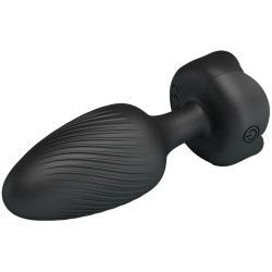 PRETTY LOVE - VARIAN ANAL PLUG MIT LED-LICHT SCHWARZ 10,8 CM