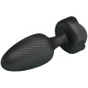 PRETTY LOVE - VARIAN ANAL PLUG MIT LED-LICHT SCHWARZ 10,8 CM