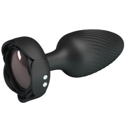 PRETTY LOVE - OSBORN ANAL PLUG MIT LED LICHT SCHWARZ 9,8 CM