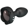 PRETTY LOVE - OLMAN ANAL PLUG MIT LED LICHT SCHWARZ 8,8 CM