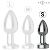 INTENSE - ANAL PLUG 10 VIBRATIONEN METALL MIT FERNBEDIENUNG S