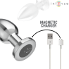 INTENSE - ANAL PLUG 10 VIBRATIONEN METALL MIT FERNBEDIENUNG L