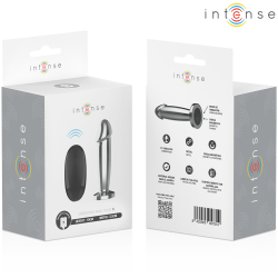 INTENSE - ANAL PLUG 10 VIBRATIONEN METALLDILDO MIT FERNBEDIENUNG S