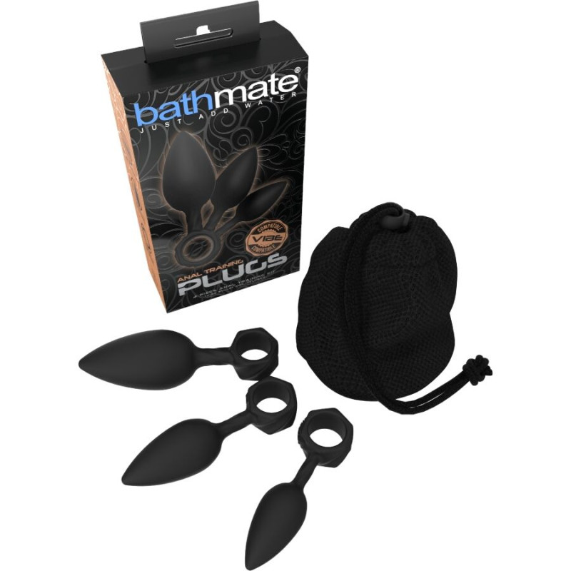 BATHMATE - TRAININGSSET 3 ANAL PLUGS