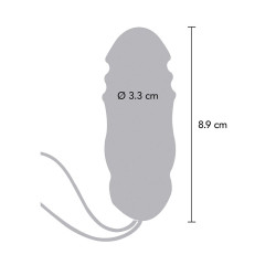 TOYJOY - HAPPINESS SUNN SIDE UP AND DOWN FUCHSIA VIBRATOR FERNBEDIENUNG