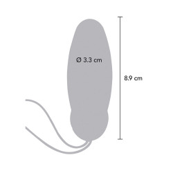 TOYJOY - HAPPINESS IM SO EGGCITED VIBRATOR FERNBEDIENUNG BLAU