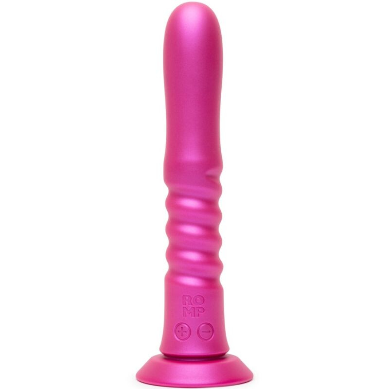 ROMP - JIGGLE AUF- UND AB-VIBRATOR MIT ROSA SAUGNAPF