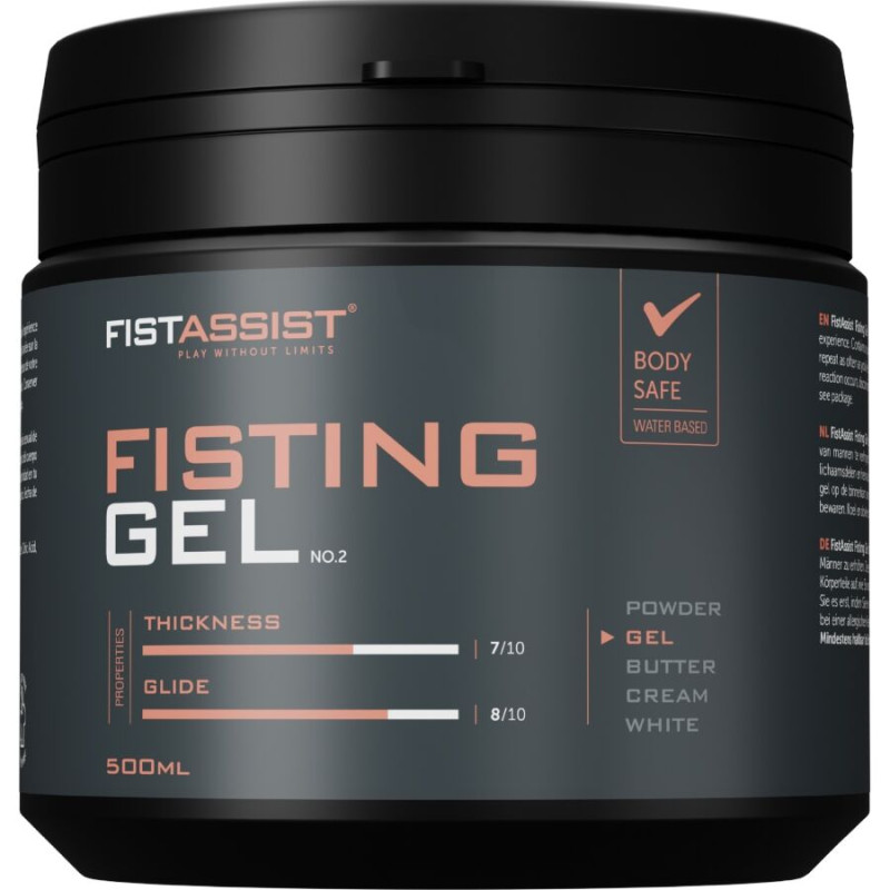 COBECO - FIST ASSIST FISTING GEL EXTRA DICK, AUF WASSERBASIS, 500 ML