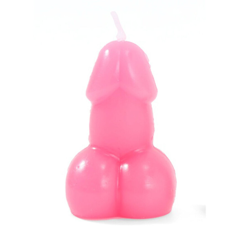 DIABLO PICANTE – PENISFÖRMIGE KERZE IN FUCHSIA