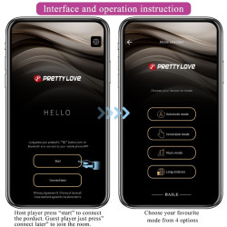 PRETTY LOVE - BILLY VIBRATIONSFERNBEDIENUNG LILA KOSTENLOSE APP