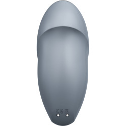 SATISFYER - TAP & CLIMAX 1 AUFLEGVIBRATOR GRAU