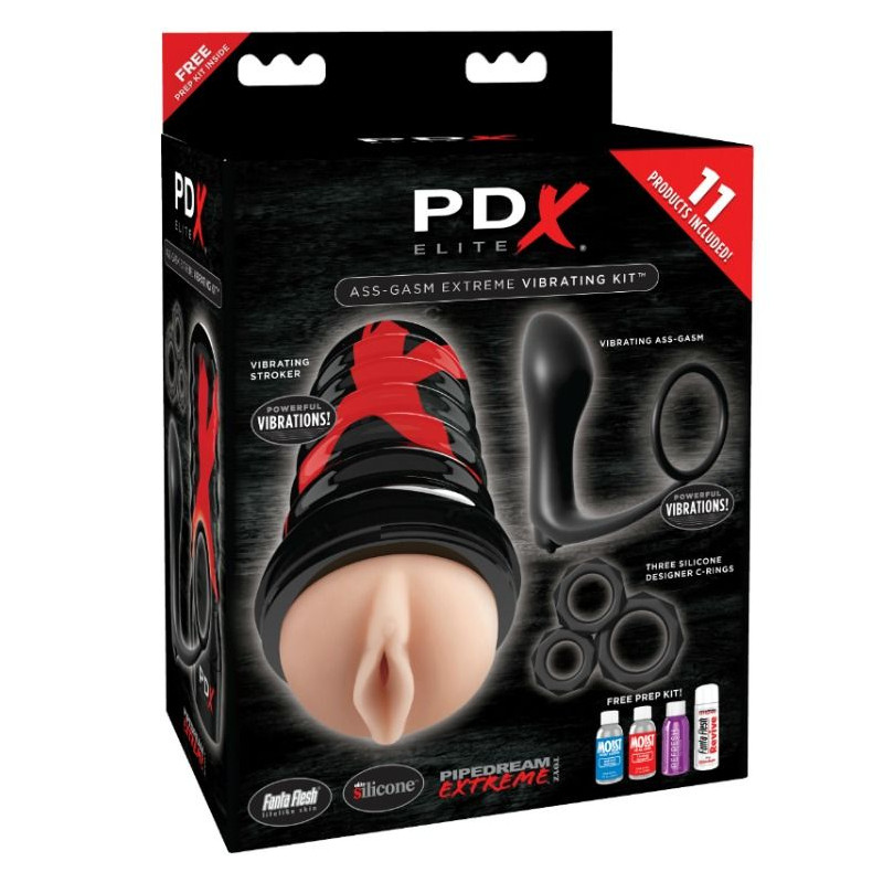 PDX ELITE - ASS-GASM EXPLOSION KIT VAGINA DESIGN