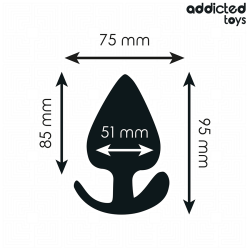 ADDICTED TOYS - ANALPLUG GRÖSSE XL 9.5 CM