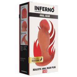 HIDDEN DESIRE - INFERNO REALISTISCHER ANALSPLUG 13 CM