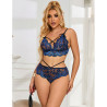 SUBBLIME - 954079 BH + SLIP SPITZE BLAU L/XL
