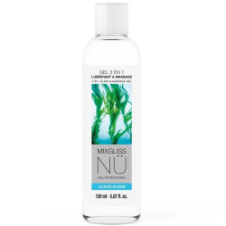 MIXGLISS – 2-IN-1-GLEITGEL UND MASSAGEGEL AUF WASSERBASIS MIT NURU-ALGEN, 150 ML - Offer