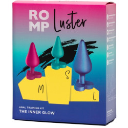ROMP - LUSTER ANAL TRAININGSSET S/M/L MIT HERZFÖRMIGER BASIS