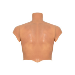 VERBORGENE BEDÜRFNIS - ALTER EGO SILIKON-MÄNNERTORSO-SHIRT MIT ABS-FLEISCH