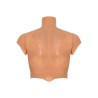 VERBORGENE BEDÜRFNIS - ALTER EGO SILIKON-MÄNNERTORSO-SHIRT MIT ABS-FLEISCH