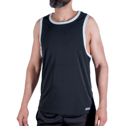MACHO - CMV004 SCHWARZES GYM-T-SHIRT S/M - Offer