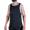 MACHO - CMV004 SCHWARZES GYM-T-SHIRT S/M