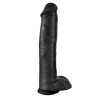 KING COCK - REALISTISCHER DILDO MIT HODEN 38 CM SCHWARZ