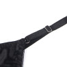 SUBBLIME - 955205 BH-SET MIT VERSTELLBARER SCHWARZER SCHLEIFE L/XL