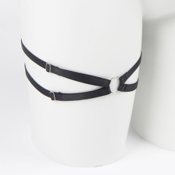 SUBBLIME - 955205 BH-SET MIT VERSTELLBARER SCHWARZER SCHLEIFE L/XL