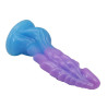 POWER MONSTERS - ATLANTEANS REALISTISCHER DILDO MIT SAUGNAPF 19 CM Ø 5 CM BLAU &amp LILA