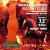 POWER MONSTERS - BLAZEHEART CHARGER FANTASY SILIKONDILDO 18,5 CM Ø 4,5 CM