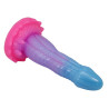 POWER MONSTERS - VOID PYTHON FANTASY DILDO MIT SAUGNAPF 20,5 CM Ø 5,2 CM BLAU, LILA &amp PINK